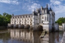 Château de Chenonceau sur la rivière du Cher, France