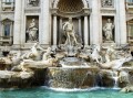 La fontaine Trevi à Rome