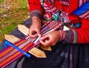 Arts textiles à Chinchero, Pérou