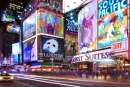 Panneaux publicitaires de Broadway, Times Square, New York