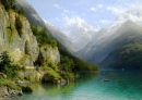 Vue du Lac de Luzerne