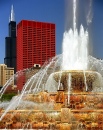 Fontaines de Buckingham & la Tour de Sears, Chicago