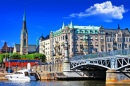Canaux pittoresques de Stockholm, Suède