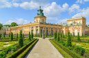 Palace Royal Wilanow à Varsovie, Pologne