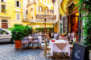 Café de rue à Rome, Italie