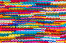 Motif de laine coloré