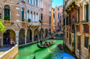 Paysage urbain confortable de Venise