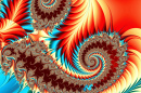 Design fractal abstrait