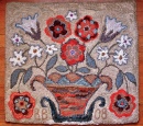 Tapis crocheté