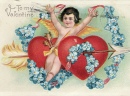 Carte postale pour le jour de la Saint-Valentin