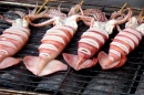 Barbecue de calamars