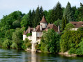 Bords de la Dordogne à Meyronne