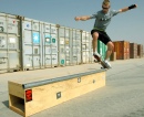 Skateboard en Irak