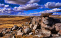 Haut plateau du désert en Arizona