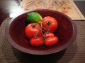 Tomate et citron vert