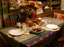 Table de dîner d'automne