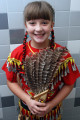 Danseuse tribale amérindienne