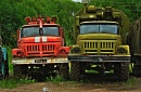 Camions miltaires et de pompiers Russes