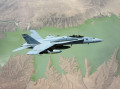F/A-18E au-dessus de l'Afghanistan