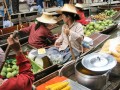 Marché flottant, Thaïlande