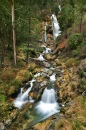 Cascade d'hiver, Galice, Espagne