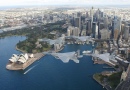 En formation au-dessus de Sydney
