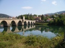 Pont de la rivière Drina, Višegrad, Bosnie