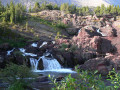 Chutes de Red Rock, Parc National de Glacier