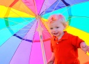 Le garçon au parasol