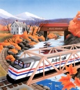 Carte postale de l'Amtrak
