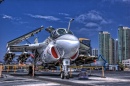 A-6 Intruder sur le USS Midway