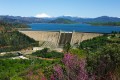 Barrage de Shasta, lac Shasta et mont Shasta