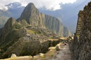 Machu Picchu depuis le poste de garde