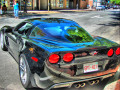 Corvette Z06 sur la Queen Street, Fredericton