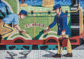 Mosaïque de la station de Bray, Irlande