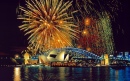Feux d'artifice au Sydney Opera House