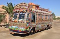 Bus décoré à El Gouna, Egypte