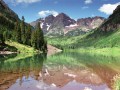 Maroon Bells du Lac de Maroon