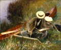 Sargent : une étude à l'extérieur