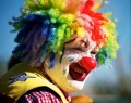 Clown heureux