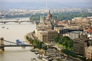 Vue aérienne de Budapest, Hongrie