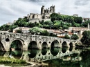 Vieux pont à Béziers, France