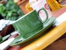 Tasse de café verte