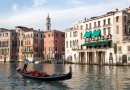 Gondole sur le Grand Canal, Venise