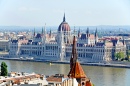 Vue du Parlement Hongrois