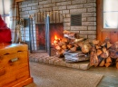 Feu de chalet