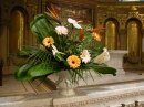 Arrangement de fleurs de mariage
