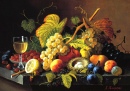 Nature morte de fruits