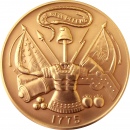Bronze Bicentenaire de l'armée américaine