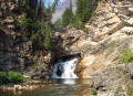 Cascades de Running Eagle, Parc National de Glacier